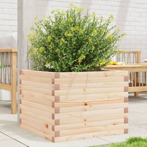 vidaXL Garden Planter 60x60x45.5 cm Solid Wood Pine - Garden Planter vidaXL Garden Planter 60x60x45.5 cm Solid Wood Pine - Garden Planter