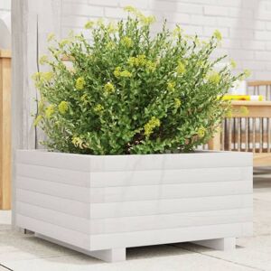 vidaXL Planter 50x50x26.5 cm Solid Pine Wood - Planter vidaXL Planter 50x50x26.5 cm Solid Pine Wood - Planter