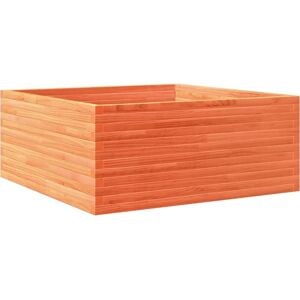 vidaXL Garden Planter Wax Brown 110x110x46 cm Solid Wood Pine - Garden Planter vidaXL Garden Planter Wax Brown 110x110x46 cm Solid Wood Pine - Garden Planter