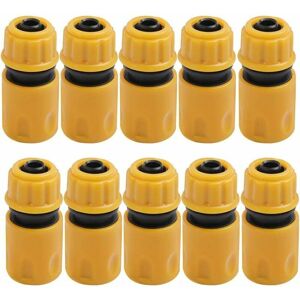 Hoopzi - Garden Quick Connectors, Garden Plastic Quick Connectors, Pack of 10 Plastic Garden Quick Connectors, Garden Hose Fitting Quick Connect Hoopzi - Garden Quick Connectors, Garden Plastic Quick Connectors, Pack of 10 Plastic Garden Quick Connectors, Garden Hose Fitting Quick Connect