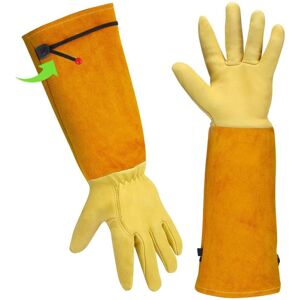 Tinor - Gardening Gloves Women/Men Leather Work Gloves - Gardening Gloves Gift Garden Tools Cut Resistant Gloves Thorny Rose Gloves Garden Tools Long Tinor - Gardening Gloves Women/Men Leather Work Gloves - Gardening Gloves Gift Garden Tools Cut Resistant Gloves Thorny Rose Gloves Garden Tools Long