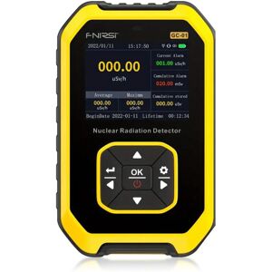 Ikodm - Geiger CounterGeiger Counter Nuclear Radiation Detector - Radiation Dosimeter with lcd Display, Portable, Rechargeable Beta Gamma Radiation Ikodm - Geiger CounterGeiger Counter Nuclear Radiation Detector - Radiation Dosimeter with lcd Display, Portable, Rechargeable Beta Gamma Radiation