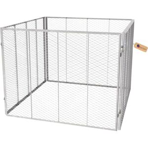 GeZu Impex Composter 100 x 100 x 80 cm Hot Dip Galvanised wire mesh compost bin outdoor GeZu Impex Composter 100 x 100 x 80 cm Hot Dip Galvanised wire mesh compost bin outdoor