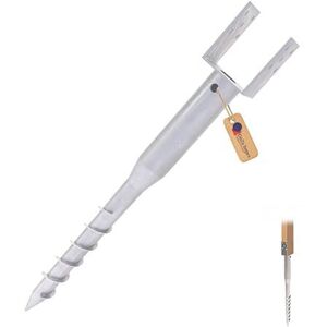 GeZu Impex Ground Screw 91 x 91 x 865 mm Hot Dip Galvanised Single Screw Floor Sleeves, Pole, Support Legs GeZu Impex Ground Screw 91 x 91 x 865 mm Hot Dip Galvanised Single Screw Floor Sleeves, Pole, Support Legs