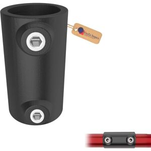 GeZu Impex Inline External Tube Connector Ø 42 mm Hot Dip Galvanised Black Powder Coated External Joiner Key Clamp Pipe Fitting Straight Connector GeZu Impex Inline External Tube Connector Ø 42 mm Hot Dip Galvanised Black Powder Coated External Joiner Key Clamp Pipe Fitting Straight Connector