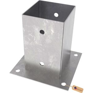 GeZu Impex Post base 91 x 91 mm Hot Dip Galvanised fence support brackets deck holder pergola pavilion base bolt down shoe GeZu Impex Post base 91 x 91 mm Hot Dip Galvanised fence support brackets deck holder pergola pavilion base bolt down shoe