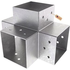 GeZu Impex Post Connector 91 x 91 mm Hot Dip Galvanised pergola corner pavilion bracket GeZu Impex Post Connector 91 x 91 mm Hot Dip Galvanised pergola corner pavilion bracket