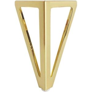 Ymyny - Gold) 4 Pack 15 cm Triangular Metal Table Legs, Furniture Legs for Cabinets, Sofa Beds, Modern Style mumu Ymyny - Gold) 4 Pack 15 cm Triangular Metal Table Legs, Furniture Legs for Cabinets, Sofa Beds, Modern Style mumu