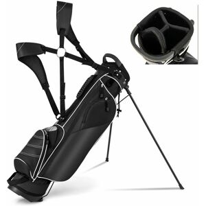 Costway - Golf Stand Bag Lightweight Golf Cart Bag 4-Way Top Dividers Adjustable Strap Costway - Golf Stand Bag Lightweight Golf Cart Bag 4-Way Top Dividers Adjustable Strap