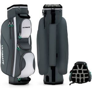 COSTWAY Golf Cart Bag Lightweight 14-Way Golf Club Bag w/cooler pocket and rain hood COSTWAY Golf Cart Bag Lightweight 14-Way Golf Club Bag w/cooler pocket and rain hood