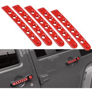 Tlily - Grab Handle Inserts Cover Front & Rear Door Handle Decoration Trim for 2007-2017 Jeep Wrangler jk & Unlimited 4 Door Tlily - Grab Handle Inserts Cover Front & Rear Door Handle Decoration Trim for 2007-2017 Jeep Wrangler jk & Unlimited 4 Door