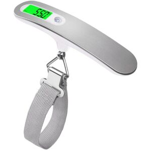 Ikodm - Gray Portable Electronic Luggage Scale, Digital, Max Weight: 50kg/110lb, Suitable for Travel, Shopping Ikodm - Gray Portable Electronic Luggage Scale, Digital, Max Weight: 50kg/110lb, Suitable for Travel, Shopping