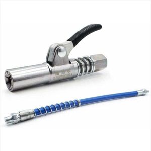 Ymyny - Grease Gun Fitting,G Coupler Original Grease Pump Tip,Easy to Press,High Pressure Grease Gun Coupler,with Flexible Hose (a) mumu Ymyny - Grease Gun Fitting,G Coupler Original Grease Pump Tip,Easy to Press,High Pressure Grease Gun Coupler,with Flexible Hose (a) mumu