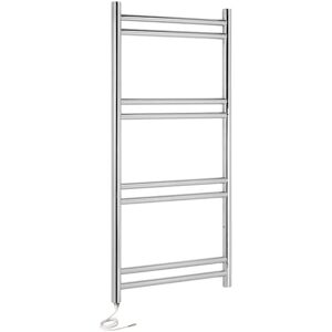 Greenedhouse - Tirana Electric Stainless Steel Towel Rail 600 x 1000mm Greenedhouse - Tirana Electric Stainless Steel Towel Rail 600 x 1000mm