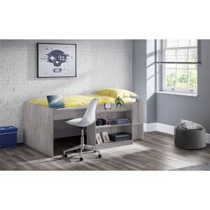 Marlborough - Grey Oak Mid Sleeper Bed - Single 3ft (90cm) Marlborough - Grey Oak Mid Sleeper Bed - Single 3ft (90cm)