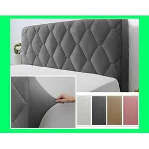 CSPARKV Bed Headboard Cover - Elastic Thick Fabric for Bed Sizes CSPARKV Bed Headboard Cover - Elastic Thick Fabric for Bed Sizes