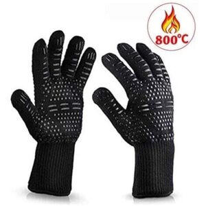 Mumu - Grill gloves, anti-heat oven gloves up to 800 °c, heat-resistant and non-slip kitchen gloves, heat cooking gloves for Mumu - Grill gloves, anti-heat oven gloves up to 800 °c, heat-resistant and non-slip kitchen gloves, heat cooking gloves for