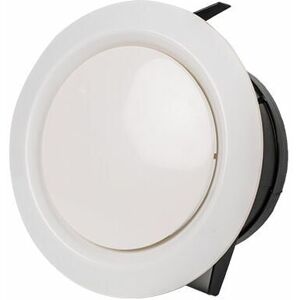 Trimec - Grille d'aération ronde en plastique blanc 75-125 mm Pour lévacuation de l'air Grille d'aération de salle de bain avec moustiquaire Trimec - Grille d'aération ronde en plastique blanc 75-125 mm Pour lévacuation de l'air Grille d'aération de salle de bain avec moustiquaire