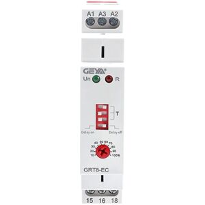 Tlily - GRT8-EC 10A Dual Function Timer Relay on Delay or Off AC230V Time Tlily - GRT8-EC 10A Dual Function Timer Relay on Delay or Off AC230V Time