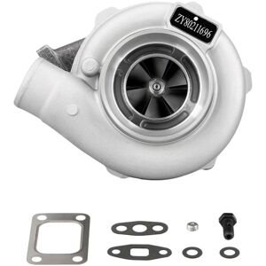 MAXPEEDINGRODS GT3037 Turbocharger 0.82AR T3 4-Bolt for 2.5-3.0L Engine 500HP Water Cooled MAXPEEDINGRODS GT3037 Turbocharger 0.82AR T3 4-Bolt for 2.5-3.0L Engine 500HP Water Cooled