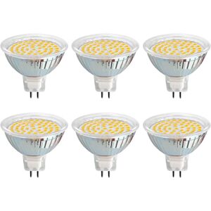 Aougo - GU5.3 led Bulb 12V 3W Warm White 6000K, Ø50mm, GU5.3 Equivalent 30W , 300LM, ac/dc 12V MR16 GU5.3 led Recessed Spotlight for Outdoor Aougo - GU5.3 led Bulb 12V 3W Warm White 6000K, Ø50mm, GU5.3 Equivalent 30W , 300LM, ac/dc 12V MR16 GU5.3 led Recessed Spotlight for Outdoor