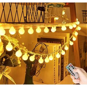 SERBIA Guirlande Lumineuse à Piles Étanche, 5M/50LED Guirlande Lumineuse à Piles Décoration de Noël (Blanc Chaud) SERBIA Guirlande Lumineuse à Piles Étanche, 5M/50LED Guirlande Lumineuse à Piles Décoration de Noël (Blanc Chaud)