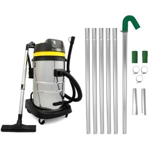 MONSTER SHOP Gutter Vacuum Poles & 60L Wet & Dry Vacuum MONSTER SHOP Gutter Vacuum Poles & 60L Wet & Dry Vacuum
