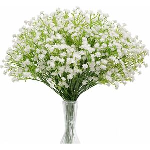 Hoopzi - Gypsophila artificial flowers, artificial baby's breath flowers 10 packs diy wedding bouquet party table center decoration floral decoration Hoopzi - Gypsophila artificial flowers, artificial baby's breath flowers 10 packs diy wedding bouquet party table center decoration floral decoration