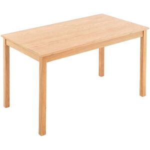 Hallowood Furniture - Waverly Small Oak Dining Table, Rectangular Solid Wooden Table in Light Oak Finish, Ideal for Dining Room, Lounge or Kitchen Hallowood Furniture - Waverly Small Oak Dining Table, Rectangular Solid Wooden Table in Light Oak Finish, Ideal for Dining Room, Lounge or Kitchen