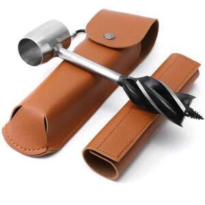 WOIYIC Hand drill for woodworking, manual auger for camping, bushcraft and outdoor hiking WOIYIC Hand drill for woodworking, manual auger for camping, bushcraft and outdoor hiking