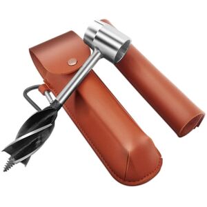 AOUGO Hand Drill For Woodworking, Manual Survival Drill, Manual Auger Bushcraft Tools, Camping Manual Auger For Camping AOUGO Hand Drill For Woodworking, Manual Survival Drill, Manual Auger Bushcraft Tools, Camping Manual Auger For Camping