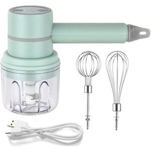 TLILY Hand Mixer Cordless Electric Blender Portable Multi-Purpose Food Beater for Mixing Eggs Whipping Cream Chopping Garlic c TLILY Hand Mixer Cordless Electric Blender Portable Multi-Purpose Food Beater for Mixing Eggs Whipping Cream Chopping Garlic c