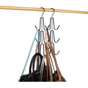 LINGHHANG Handbag hangers, handbag holder, set of 2 space-saving metal hangers, closet organization, storage bags for handbags, backpacks, tank tops, belts LINGHHANG Handbag hangers, handbag holder, set of 2 space-saving metal hangers, closet organization, storage bags for handbags, backpacks, tank tops, belts