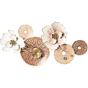 BELIANI Wall Decor Flower GADOLINIUM Metal 45 cm Multicolour BELIANI Wall Decor Flower GADOLINIUM Metal 45 cm Multicolour