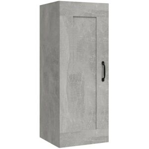 vidaXL 35x34x90 cm Concrete Grey Wall Storage - Wall-Mounted Cabinet vidaXL 35x34x90 cm Concrete Grey Wall Storage - Wall-Mounted Cabinet