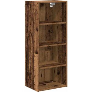 Hanging Cabinet Old Wood 40 x 29.5 x 100 cm Engineered Wood vidaXL Hanging Cabinet Old Wood 40 x 29.5 x 100 cm Engineered Wood vidaXL