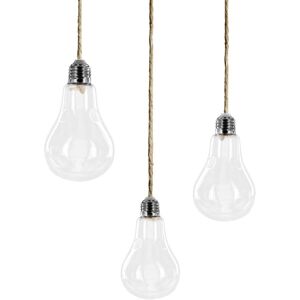 TLILY Hanging Light Bulb Plant Pot with Strings Rope Planter Terrarium for Home Garden Balcony,Miniature Garden 3Pcs TLILY Hanging Light Bulb Plant Pot with Strings Rope Planter Terrarium for Home Garden Balcony,Miniature Garden 3Pcs