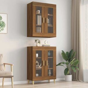 Hanging Wall Cabinet Brown Oak 69.5x34x90 cm Vidaxl Hanging Wall Cabinet Brown Oak 69.5x34x90 cm Vidaxl