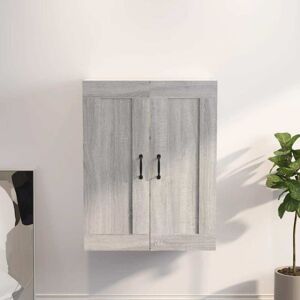 Vidaxl - Hanging Wall Cabinet Grey Sonoma 69.5x32.5x90 cm Vidaxl - Hanging Wall Cabinet Grey Sonoma 69.5x32.5x90 cm