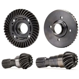 Tlily - Hardened Steel Front and Rear Differential Ring Gear Pinion for 1/5 x- 1/6 xrt Upgrade Parts Tlily - Hardened Steel Front and Rear Differential Ring Gear Pinion for 1/5 x- 1/6 xrt Upgrade Parts