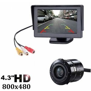 Mumu - hd 1080P Reversing Camera 4.3'' Screen Dashboard Monitor Parking System Kit for Car Camping Truck Caravan Waterproof Night Vision Mumu - hd 1080P Reversing Camera 4.3'' Screen Dashboard Monitor Parking System Kit for Car Camping Truck Caravan Waterproof Night Vision