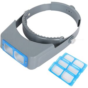 Cyslmuk - Headband Magnifier, Professional Dual Lens Jewelry Loupe, Opitcal Glass Binocular Magnifier with Lens Magnification-1.5X 2X 2.5X 3.5X for Cyslmuk - Headband Magnifier, Professional Dual Lens Jewelry Loupe, Opitcal Glass Binocular Magnifier with Lens Magnification-1.5X 2X 2.5X 3.5X for