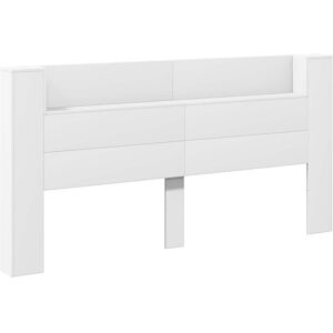 Headboard White 200 x 16.5 x 103.5 cm Engineered Wood vidaXL Headboard White 200 x 16.5 x 103.5 cm Engineered Wood vidaXL