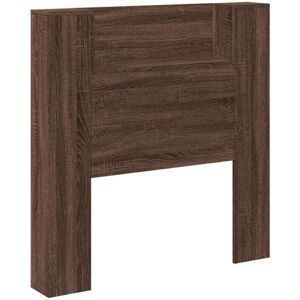 Headboard Brown Oak 100 x 16.5 x 103.5 cm Engineered Wood vidaXL Headboard Brown Oak 100 x 16.5 x 103.5 cm Engineered Wood vidaXL