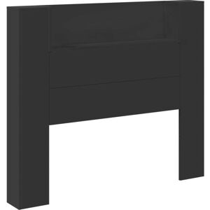 Headboard Black 120 x 16.5 x 103.5 cm Engineered Wood vidaXL Headboard Black 120 x 16.5 x 103.5 cm Engineered Wood vidaXL