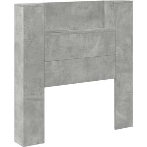 Headboard Concrete Grey 100 x 16.5 x 103.5 cm Engineered Wood vidaXL Headboard Concrete Grey 100 x 16.5 x 103.5 cm Engineered Wood vidaXL