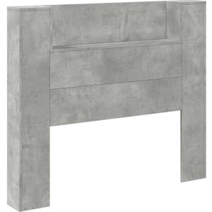 Headboard Concrete Grey 120 x 16.5 x 103.5 cm Engineered Wood vidaXL Headboard Concrete Grey 120 x 16.5 x 103.5 cm Engineered Wood vidaXL