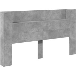 Headboard Concrete Grey 180 x 16.5 x 103.5 cm Engineered Wood vidaXL Headboard Concrete Grey 180 x 16.5 x 103.5 cm Engineered Wood vidaXL