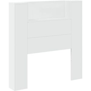 Headboard White 100 x 16.5 x 103.5 cm Engineered Wood vidaXL Headboard White 100 x 16.5 x 103.5 cm Engineered Wood vidaXL