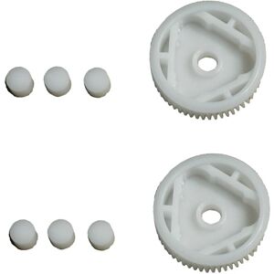 Tlily - Headlight Motor Gear Mount Kit for 88-96 Head Light Lamp Rebuild Kit-2 Gears and 6 Bushing Tlily - Headlight Motor Gear Mount Kit for 88-96 Head Light Lamp Rebuild Kit-2 Gears and 6 Bushing